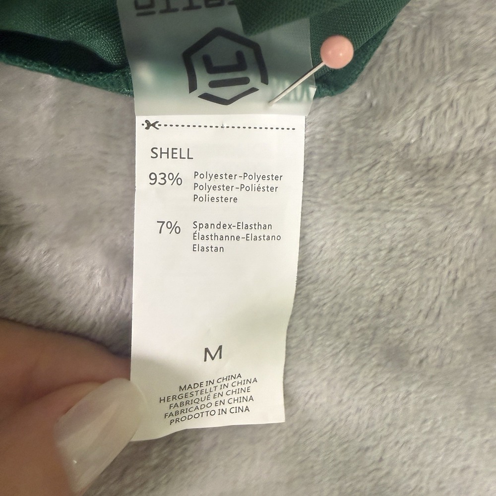 Sleeveless Green Polo Midi Dress with White Trim - Picture 5 of 8